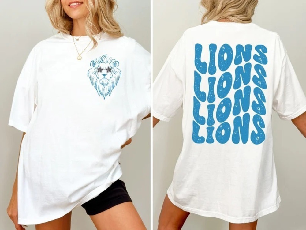 Comfort Colors Lions Shirt Lions Mascot Shirt